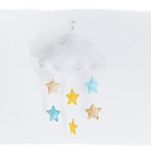 Load image into Gallery viewer, Wind Chimes Handmade Cloud Felt Love Pendant Baby Children Cloud Bed Bell Mobile Crib Jewelry Creative Pendant Bedroom Loving Ceiling Hanging Heart Decor Girls Wind Chime Nursery Decoration