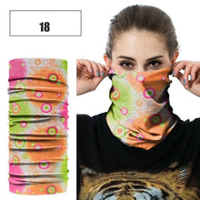 Load image into Gallery viewer, Windproof Head Scarves Neck Warmer Cycling Camping Hiking Men Women Fashion Magic Scarves Turban Outdoor Headband Bandanas Washable Cloth Bandanas Women Men Neck Gaiter Cover Turban Multipurpose Balaclava Elastic UV Face Shields for Women
