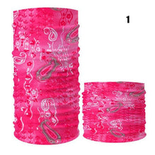 Load image into Gallery viewer, Windproof Head Scarves Neck Warmer Cycling Camping Hiking Men Women Fashion Magic Scarves Turban Outdoor Headband Bandanas Washable Cloth Bandanas Women Men Neck Gaiter Cover Turban Multipurpose Balaclava Elastic UV Face Shields for Women