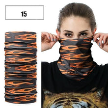 Load image into Gallery viewer, Windproof Head Scarves Neck Warmer Cycling Camping Hiking Men Women Fashion Magic Scarves Turban Outdoor Headband Bandanas Washable Cloth Bandanas Women Men Neck Gaiter Cover Turban Multipurpose Balaclava Elastic UV Face Shields for Women
