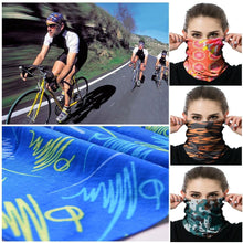 Load image into Gallery viewer, Windproof Head Scarves Neck Warmer Cycling Camping Hiking Men Women Fashion Magic Scarves Turban Outdoor Headband Bandanas Washable Cloth Bandanas Women Men Neck Gaiter Cover Turban Multipurpose Balaclava Elastic UV Face Shields for Women