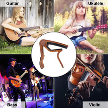 Load image into Gallery viewer, WINGO Quick-Change Capo for 6 String Steel Acoustic and Electric Guitars