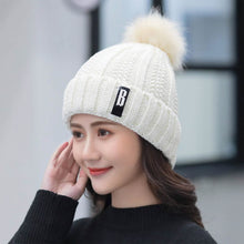Load image into Gallery viewer, Winter Beanie Hat Scarf Set for Women