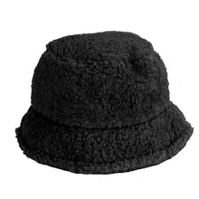 Load image into Gallery viewer, Winter Bucket Hat Women Warm Hats Vintage Faux Fur Fisherman Cap