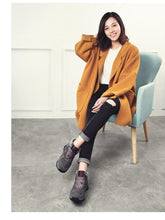 将图片加载到图库查看器,Winter Elegant Unisex Boots With Fur Warm Leather Snow Boots Winter Work Casual Shoes High Top Rubber Ankle Boots Leather Platform Fashion Luxury Boots Non-Slip Hiking Boots