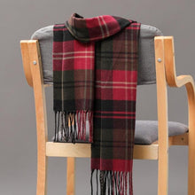Load image into Gallery viewer, Winter Fashion Outdoor Plaid Soft Scarf Unisex Shawl Scarfs Warm Lightweight Wrap Muffler Elegant Cashmere Hijab Stylish Scarf Tassels For Women Men 185*35cm