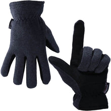 Load image into Gallery viewer, Winter Gloves Deerskin Suede Leather Palm -20°F Cold Proof Work Glove