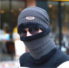 Load image into Gallery viewer, Winter Hat Skellies Beanies Hats Winter Beanies For Men Women Wool Scarf Caps Balaclava Mask Gorgas Bonnet Knitted Hat Sport Warm Beanies Hat For Men Knitted Hats Bandana Hiking Camping Kid Neck Warmer Cap