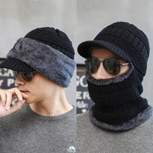 Load image into Gallery viewer, Winter Hat Skellies Beanies Hats Winter Beanies For Men Women Wool Scarf Caps Balaclava Mask Gorgas Bonnet Knitted Hat Sport Warm Beanies Hat For Men Knitted Hats Bandana Hiking Camping Kid Neck Warmer Cap