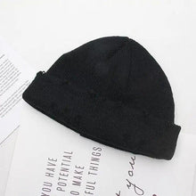 将图片加载到图库查看器,Winter Hat Women Knitted Fashion Warm Thick Hat Autumn Hip Hop Hole Beanies Unisex Basic Cap For Both Men Women Knitted Beanies Fashion Warm Hat