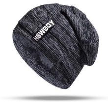 Load image into Gallery viewer, Winter Hats Skellies Beanies Hat Winter Beanies For Men Women Wool Necks Caps Balaclava Mask Gorgas Bonnet Wool Knitted Hat Scarf Hat Set Outdoor Sport Warm Beanies Hat For Men Knitted Hats Bandana Hiking Camping Kid Neck Warmer Cap