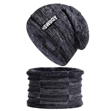 Load image into Gallery viewer, Winter Hats Skellies Beanies Hat Winter Beanies For Men Women Wool Necks Caps Balaclava Mask Gorgas Bonnet Wool Knitted Hat Scarf Hat Set Outdoor Sport Warm Beanies Hat For Men Knitted Hats Bandana Hiking Camping Kid Neck Warmer Cap