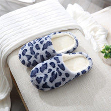 将图片加载到图库查看器,Winter Home Slippers Women Cotton Shoes Soft Plush Indoor Slippers Shoes For Women Men Couple Warm Fur Slippers Cute Comfy Fuzzy Knitted Memory Foam Slip On House Slippers