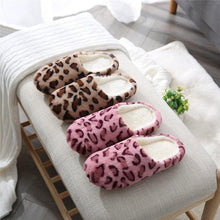 将图片加载到图库查看器,Winter Home Slippers Women Cotton Shoes Soft Plush Indoor Slippers Shoes For Women Men Couple Warm Fur Slippers Cute Comfy Fuzzy Knitted Memory Foam Slip On House Slippers