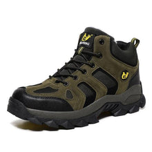 将图片加载到图库查看器,Winter Leather Mens Boots Fur Super Warm Snow Boots Men Winter Work Casual Shoes High Top Rubber Boots Winter Warm Outdoor Walking Lace Up Anti-Slip Breathable Ankle Booties