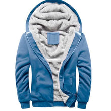 Load image into Gallery viewer, Winter Men's Hooded Long Sleeve Zipper Jacket