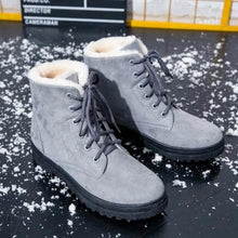将图片加载到图库查看器,Winter Outdoor Flat Short Boots