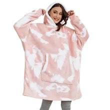 Load image into Gallery viewer, Winter Oversized Wearable Blanket Women Hoodies Sweatshirt TV Blanket With Sleeves Pullover Warm Soft Unisex Hoody Comfortable Sweatshirts For Autumn