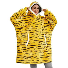 Load image into Gallery viewer, Winter Oversized Wearable Blanket Women Hoodies Sweatshirt TV Blanket With Sleeves Pullover Warm Soft Unisex Hoody Comfortable Sweatshirts For Autumn