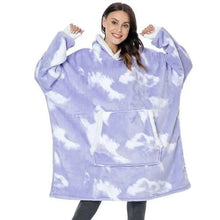 Load image into Gallery viewer, Winter Oversized Wearable Blanket Women Hoodies Sweatshirt TV Blanket With Sleeves Pullover Warm Soft Unisex Hoody Comfortable Sweatshirts For Autumn