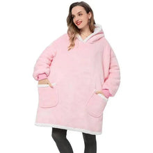 Load image into Gallery viewer, Winter Oversized Wearable Blanket Women Hoodies Sweatshirt TV Blanket With Sleeves Pullover Warm Soft Unisex Hoody Comfortable Sweatshirts For Autumn