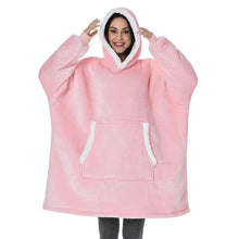 Load image into Gallery viewer, Winter Oversized Wearable Blanket Women Hoodies Sweatshirt TV Blanket With Sleeves Pullover Warm Soft Unisex Hoody Comfortable Sweatshirts For Autumn