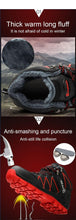 Load image into Gallery viewer, Winter Safety Shoes Waterproof Men's Boots Outdoor Warm Waterproof Non-slip Ankle Snow Boot Thick Plush Rubber Outdoor Snow Boots Winter Trail Camping Durable Cold Weather Shoes
