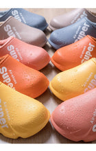 Load image into Gallery viewer, Winter Slippers Warm Men Shoes Waterproof Women Couples Non-Slip Plush Cotton Indoor Outdoor Cozy Home Autumn Thick Slippers Cozy Slip-On Memory Foam Fur House Slippers Warm Fleece Lining Indoor Outdoor Garden Bedroom Plush Shoes