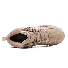 Load image into Gallery viewer, Winter Walking Shoes Mens Boots Outdoor Hiking Shoes Winter Work Casual Shoes Rubber Ankle Boots Outdoor Breathable Water Resistant Camping Shoes Anti-Skid Ankle Walking Mens Shoes