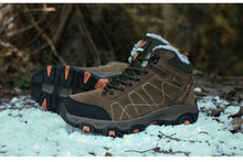 将图片加载到图库查看器,Winter Warm Sports Boots Men's Outdoor Non-Slip Hiking Shoes Men's Women's Sports Boots Hunting Outdoor Walking Lace Up Anti-Slip Ankle Booties Casual Strong Design