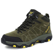 将图片加载到图库查看器,Winter Warm Sports Boots Men's Outdoor Non-Slip Hiking Shoes Men's Women's Sports Boots Hunting Outdoor Walking Lace Up Anti-Slip Ankle Booties Casual Strong Design