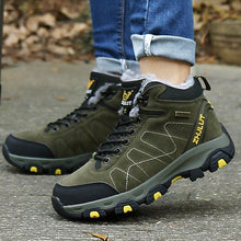 将图片加载到图库查看器,Winter Warm Sports Boots Men's Outdoor Non-Slip Hiking Shoes Men's Women's Sports Boots Hunting Outdoor Walking Lace Up Anti-Slip Ankle Booties Casual Strong Design