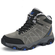 将图片加载到图库查看器,Winter Warm Sports Boots Men's Outdoor Non-Slip Hiking Shoes Men's Women's Sports Boots Hunting Outdoor Walking Lace Up Anti-Slip Ankle Booties Casual Strong Design