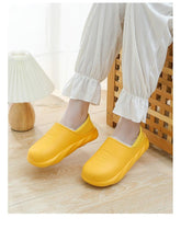 Load image into Gallery viewer, Winter Waterproof Home Slippers Womens New Plush Warm House Soft Slippers Non-Slip Memory Foam Couples Shoes Women's Cozy Warm Slippers Memory Foam Indoor Outdoor Winter Slippers