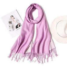 Load image into Gallery viewer, Winter Women Scarf Fashion Solid Soft Scarves For Lady Shawls Wrap Casual Wear Travel Friendly For Winter Fall Winter Classic Warm Soft Chunky Warm Scarves Wrap Scarf