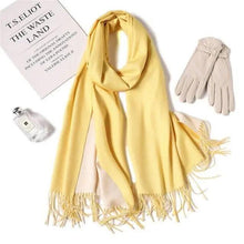 Load image into Gallery viewer, Winter Women Scarf Fashion Solid Soft Scarves For Lady Shawls Wrap Casual Wear Travel Friendly For Winter Fall Winter Classic Warm Soft Chunky Warm Scarves Wrap Scarf