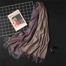 Load image into Gallery viewer, Winter Women Scarf Fashion Solid Soft Scarves For Lady Shawls Wrap Casual Wear Travel Friendly For Winter Fall Winter Classic Warm Soft Chunky Warm Scarves Wrap Scarf