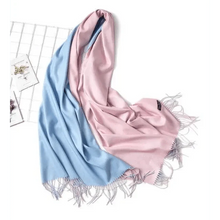 Load image into Gallery viewer, Winter Women Scarf Fashion Solid Soft Scarves For Lady Shawls Wrap Casual Wear Travel Friendly For Winter Fall Winter Classic Warm Soft Chunky Warm Scarves Wrap Scarf