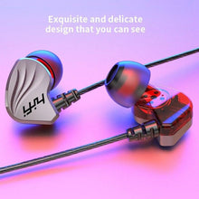 Load image into Gallery viewer, Wired Earphones In-Ear For Computer PC 3.5mm Earbuds Stereo Headset Gamer Handsfree With Mic Wired Earbuds Noise Isolating in-Ear Headphones Earphones with Mic Volume Control 3.5mm Plug for Sports Workout Compatible