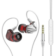 Load image into Gallery viewer, Wired Earphones In-Ear For Computer PC 3.5mm Earbuds Stereo Headset Gamer Handsfree With Mic Wired Earbuds Noise Isolating in-Ear Headphones Earphones with Mic Volume Control 3.5mm Plug for Sports Workout Compatible