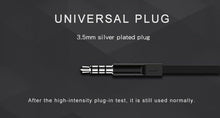 Load image into Gallery viewer, Wired in-Ear Headphones With Tangle-Free Cord Noise Isolating Bass Driven Sound Metal Earphones Carry Case Ear Bud Tips In-ear Earphone Super Bass Sound Sport Headset With Mic for Phones Ear Phone For Women 3.5mm