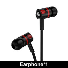 Load image into Gallery viewer, Wired in-Ear Headphones With Tangle-Free Cord Noise Isolating Bass Driven Sound Metal Earphones Carry Case Ear Bud Tips In-ear Earphone Super Bass Sound Sport Headset With Mic for Phones Ear Phone For Women 3.5mm