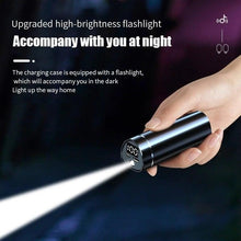 将图片加载到图库查看器,Wireless Bluetooth 5.1 Earphones Wireless Charging Case IPX8 Waterproof Stereo Headphones In Ear Built in Mic Headset Touch Control Earbuds Wireless Earbuds Case With Flashlight Noise Isolating Clear Calls Rich Bass In-Ear Sports Headset