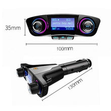 将图片加载到图库查看器,Wireless Bluetooth Handsfree Calling Car Charger FM Transmitter