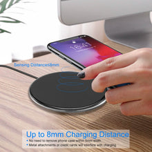 Load image into Gallery viewer, Wireless Charger Qi-Certified Ultra Slim 5W Charging Pad