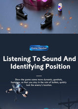 将图片加载到图库查看器,Wireless Earbuds Touch Control Earphone No Delay Noise Reduction Bluetooth Headphone Gaming Headset y Lewith Mic Updated Design with Industrading Sound & Improved Comfort, Long Wireless Range, Up to 24 Hours of Talk Time