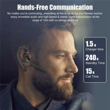 Load image into Gallery viewer, Wireless Headphones With Microphone Bluetooth Con Headset Earphones Updated Design with Industry Leading Sound & Improved Comfort, Long Wireless Range, Up to 24 Hours of Talk Time