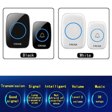 Load image into Gallery viewer, Wireless Intelligent Waterproof Doorbell