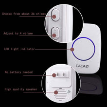 Load image into Gallery viewer, Wireless Intelligent Waterproof Doorbell