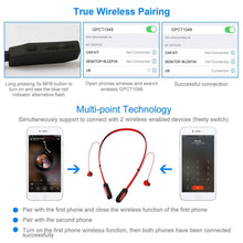 Load image into Gallery viewer, Wireless Neckband Headphones V